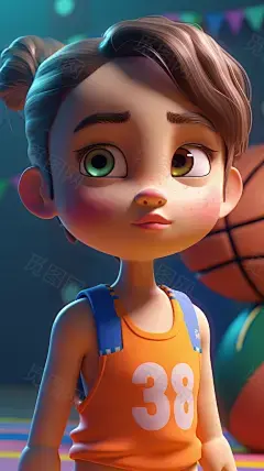 qwe4680_a_Super_cute_sports_girl_wearing_a_basketball_vestblues_654571a0-003c-4fea-ad5e-f5965bcf7020