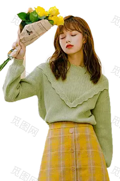 美女png