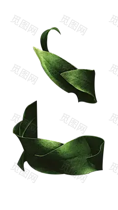 护肤 面膜 素材 植物 绿色 免扣