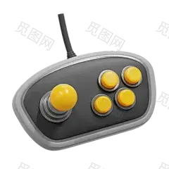 Arcade Controller  3D Icon