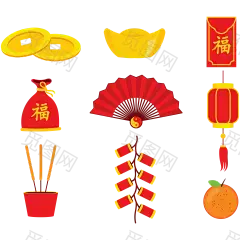 中国古典传统元素 png