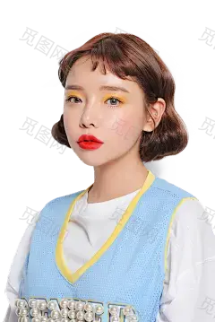 美女png