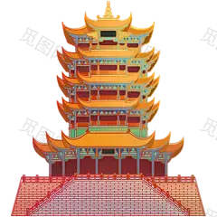 M免抠（国潮）——建筑