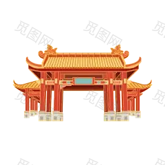 古楼建筑素材 (208)