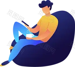 扁平插画素材PNG