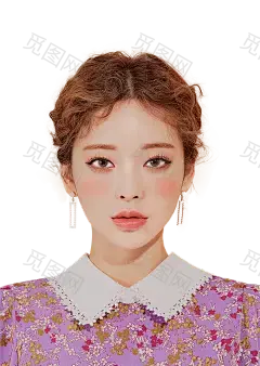 美女png