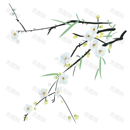 24节气霜降PNG素材