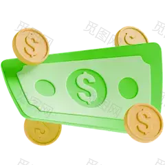 Money  3D Icon