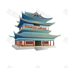 古楼建筑素材 (288)