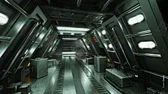 Sci-Fi Modular Tunnel : Sci-Fi Modular Tunnel scene