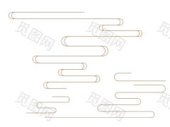 中国风中式png免扣祥云素材