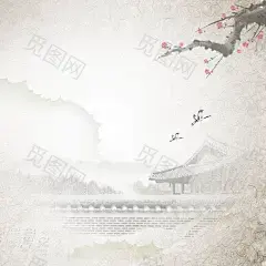 水墨中国风主图背景