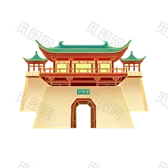 古楼建筑素材 (175)