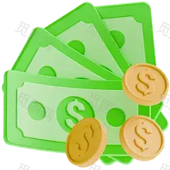 Money  3D Icon