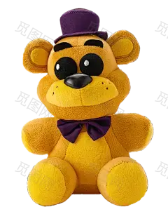 Sanshee Possesed Fredbear Plush PNG by SuperFredbear734