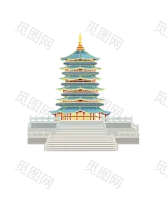 古楼建筑素材 (304)