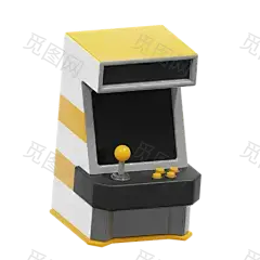 Arcade Machine  3D Icon