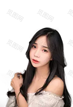 美女png